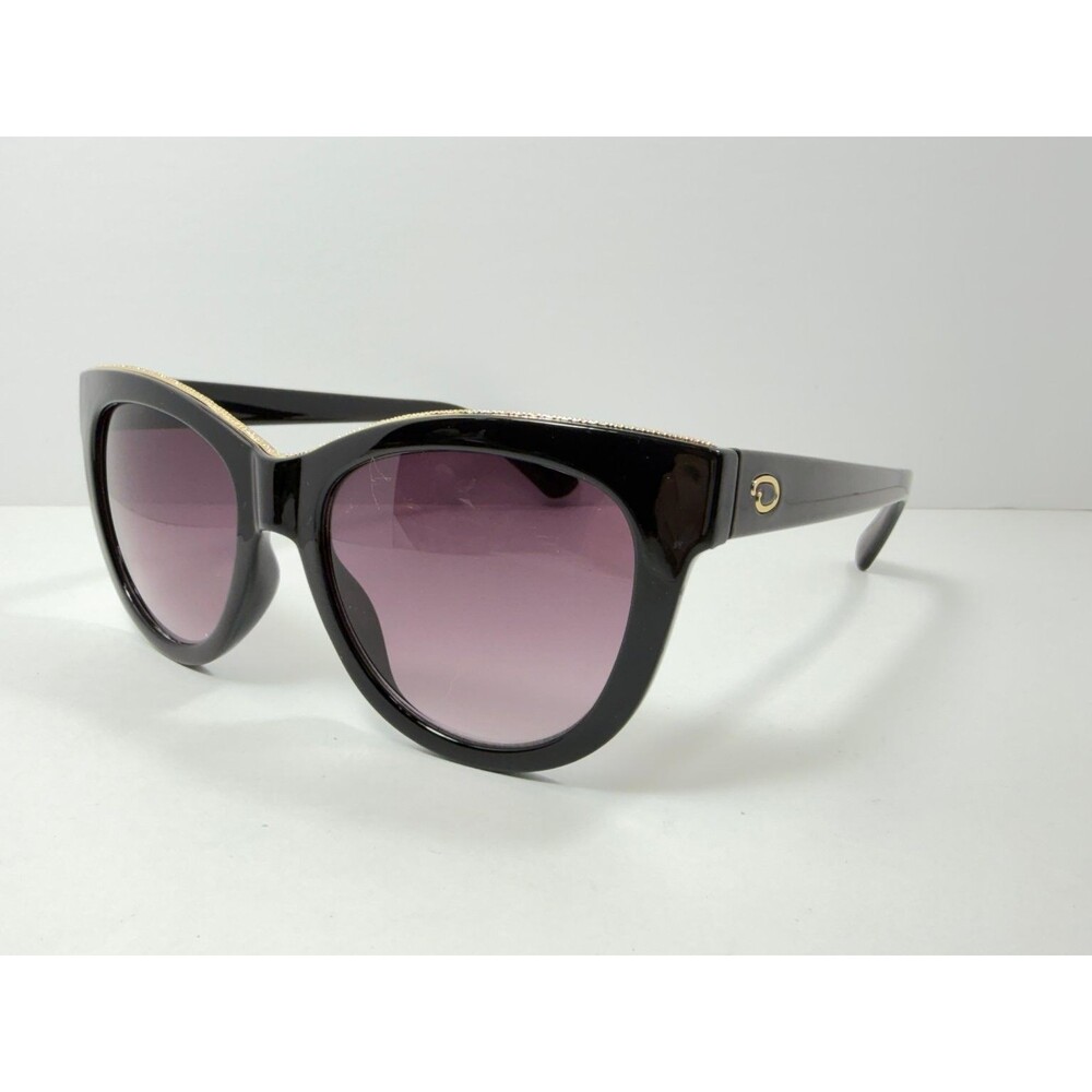 Oscar de la Renta Sunglasses Women's Black Purple Gradient Cat Eye UV Protection